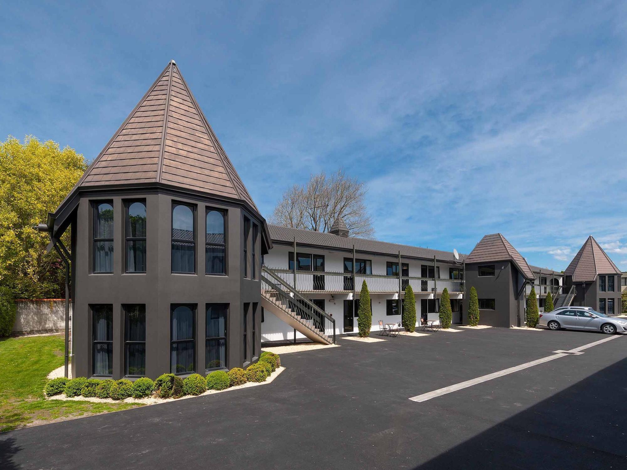 Hotel The Towers On The Park Christchurch Exterior foto