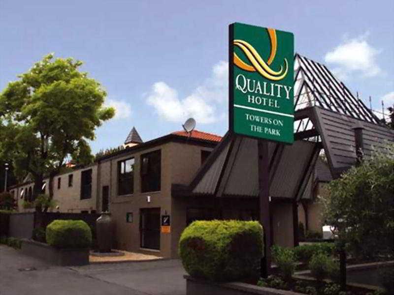 Hotel The Towers On The Park Christchurch Exterior foto