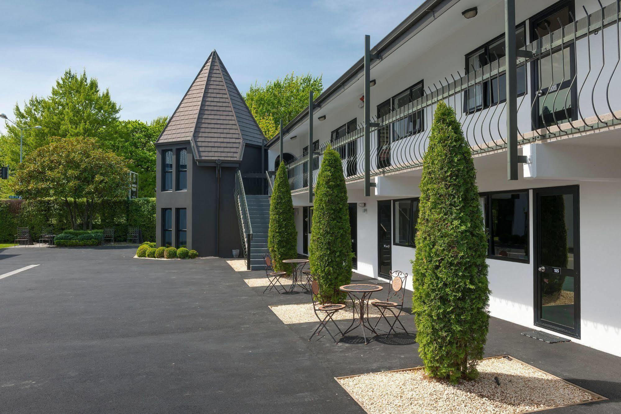 Hotel The Towers On The Park Christchurch Exterior foto